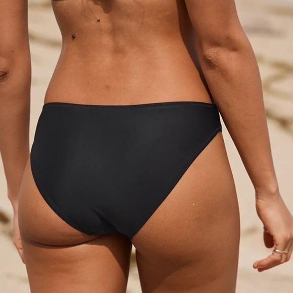 Aerie Black Bikini Bottom Full Coverage XXL new - Picture 2 of 9
